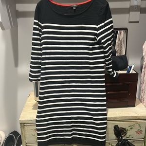 Talbots striped dress
